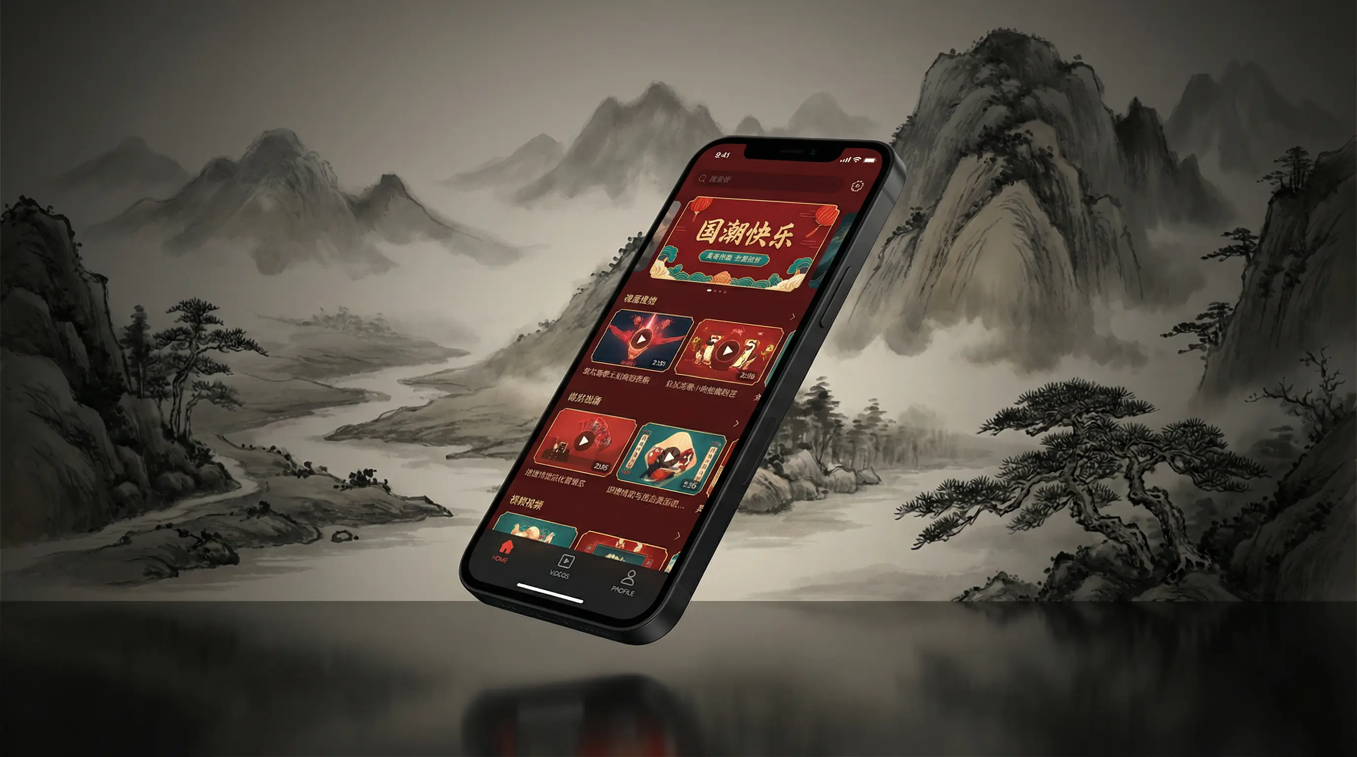 吕知樾张津瑜视频 移动端APP界面展示