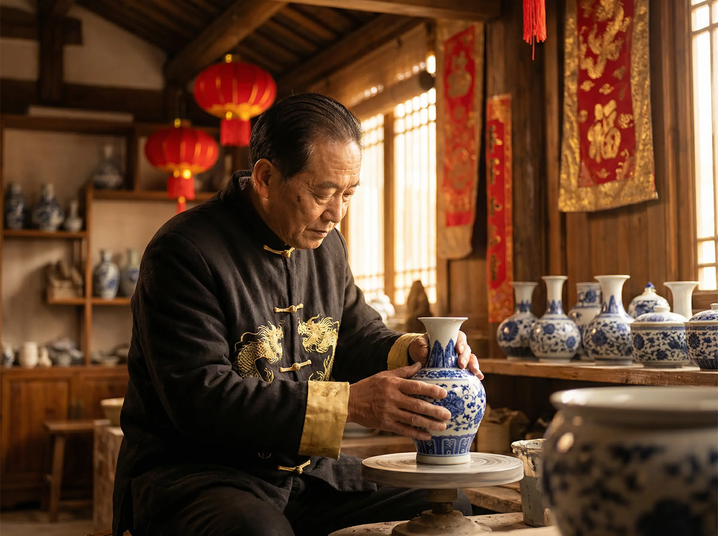 吕知樾张津瑜视频 瓷器工艺视频封面
